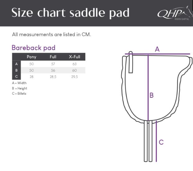 Bareback pad - Ontario - Creme (Full) 2/6
