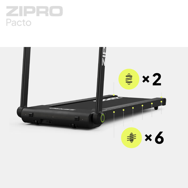 Zipro Pacto iConsole+ Passadeira Elétrica para corrida