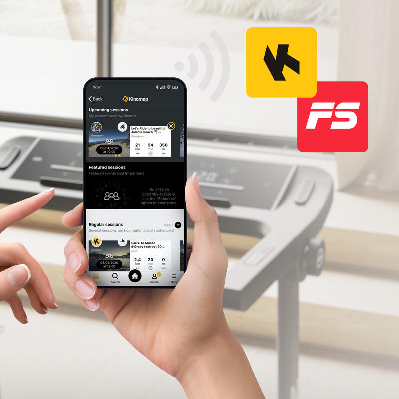 Bieżnia elektryczna do biegania Zipro Pacto FitShow