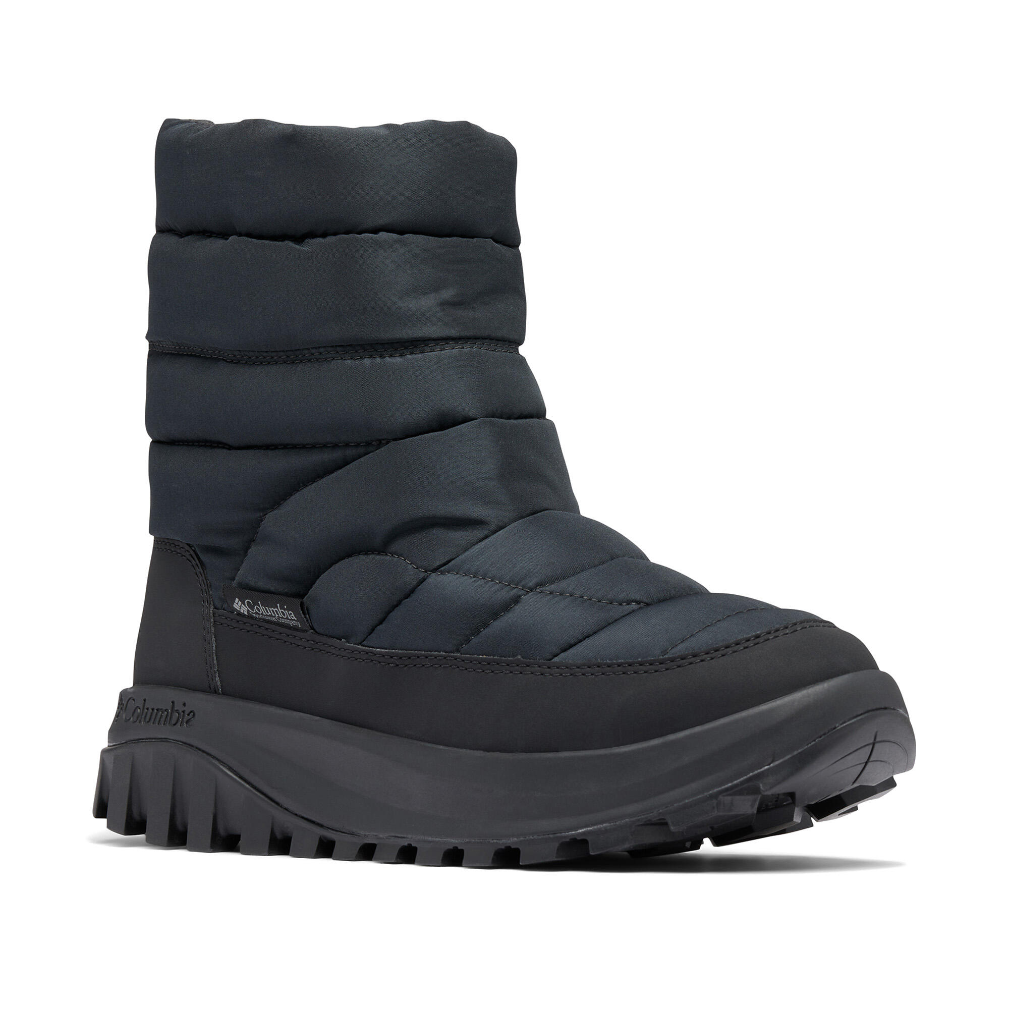 Columbia - Bottes De Neige Femme Columbia Snowtrot Mid - Bottes De Neige - Noir - Decathlon
