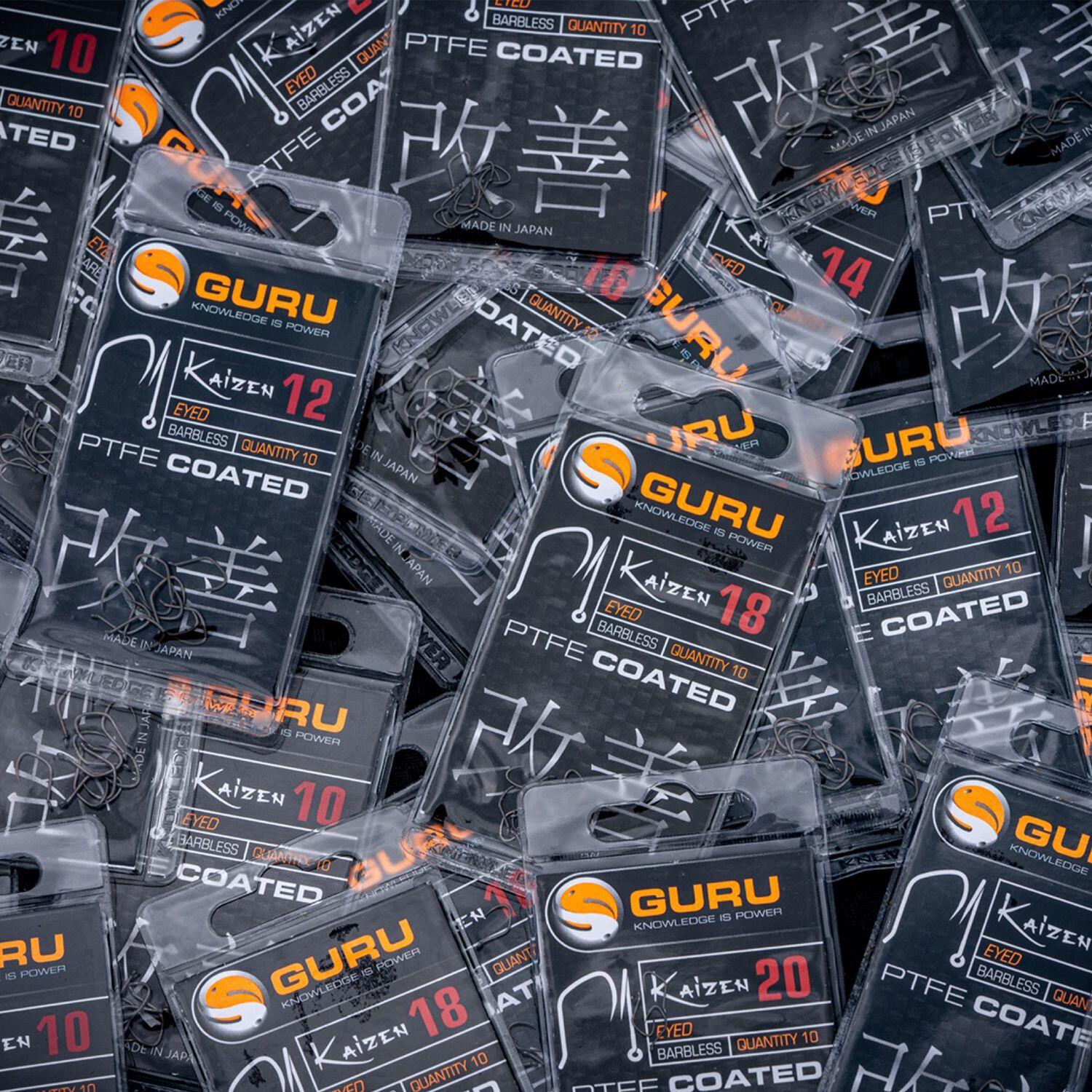 Hameçons à oeillet sans ardillon Guru Tackle Kaizen Eyed 2/7