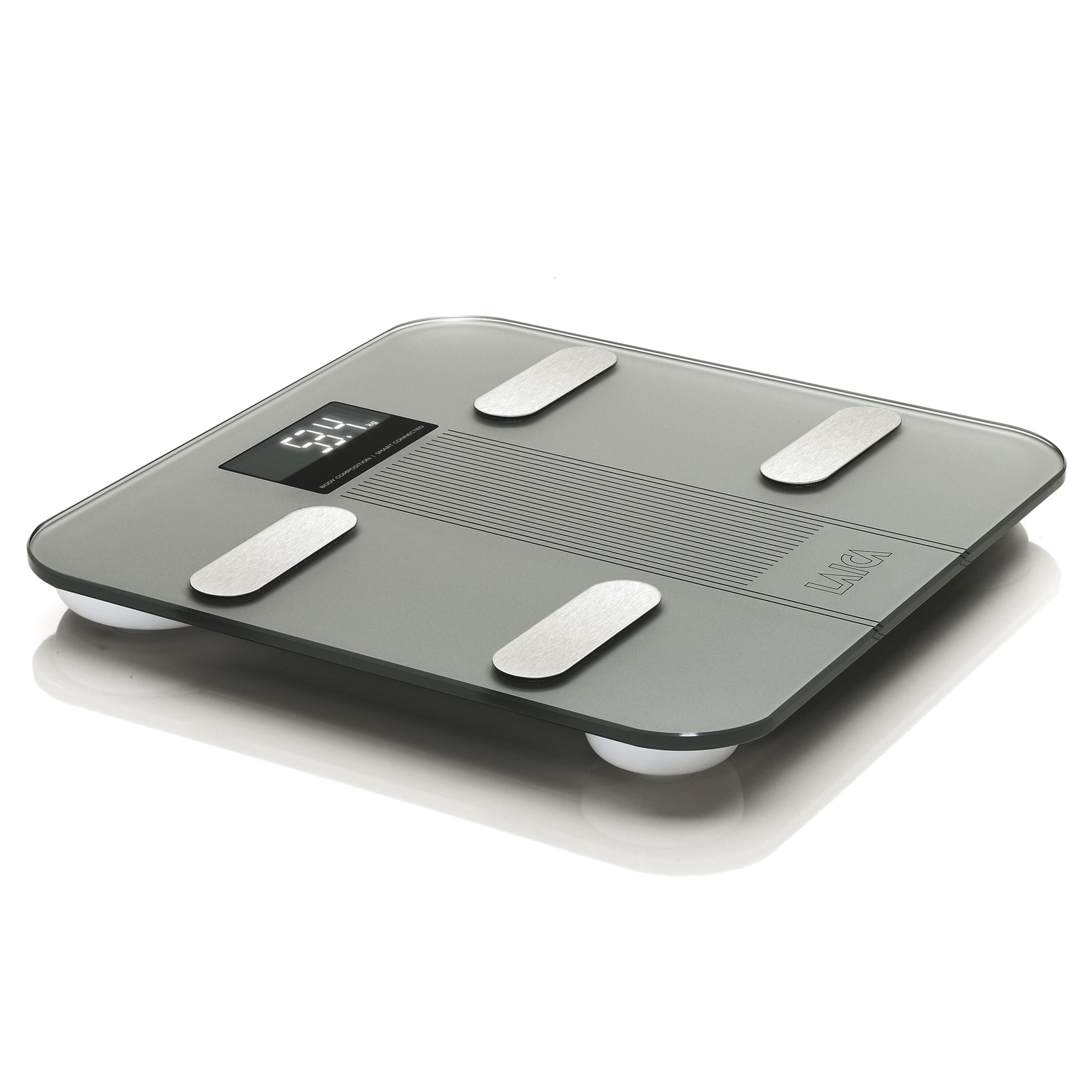 BÁSCULA SMART PS7005 PLATA 180 Kg.con cálculo de la composición corporal 3/4