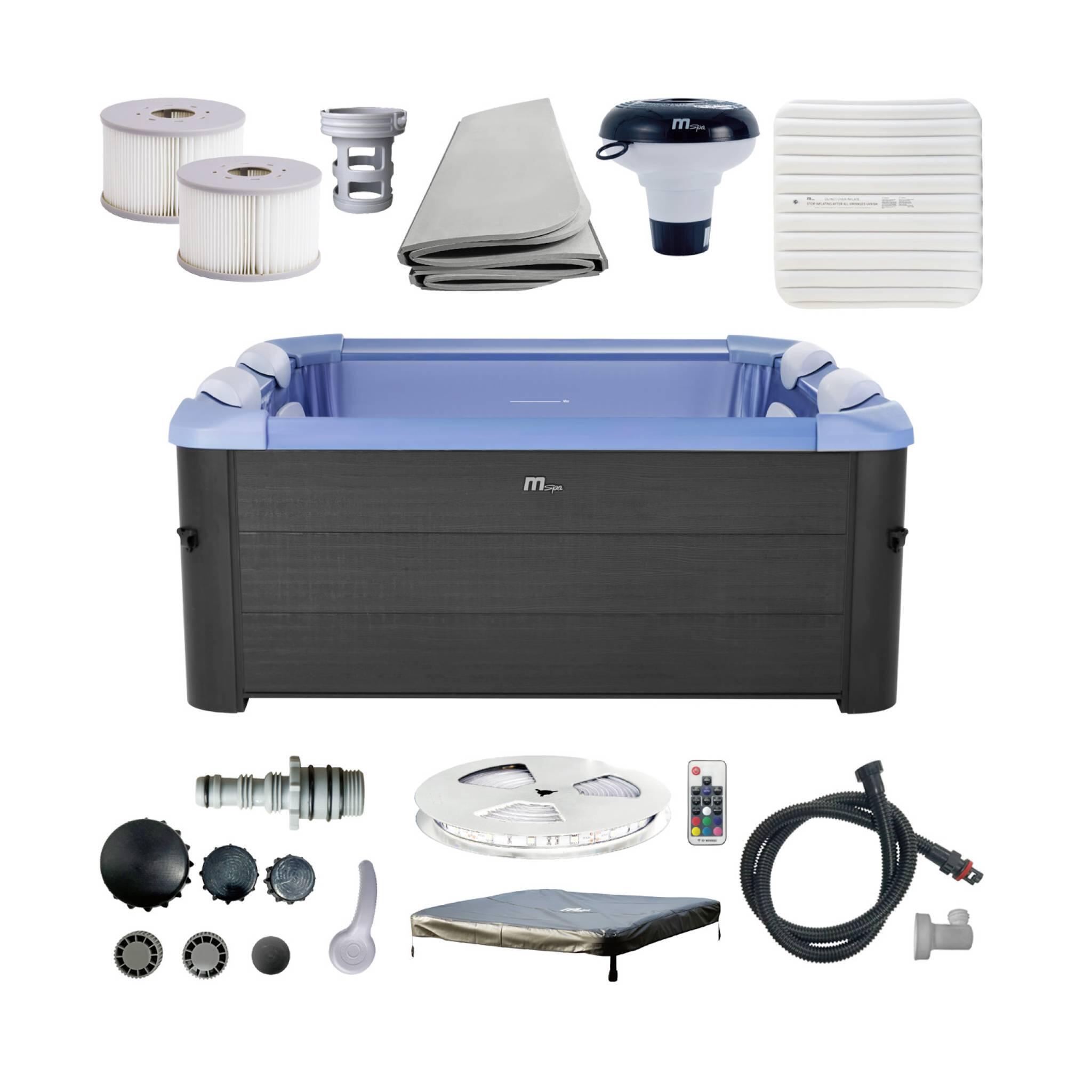 Spa rigide 6 personnes sapphire + housse thermique | sweeek 5/5
