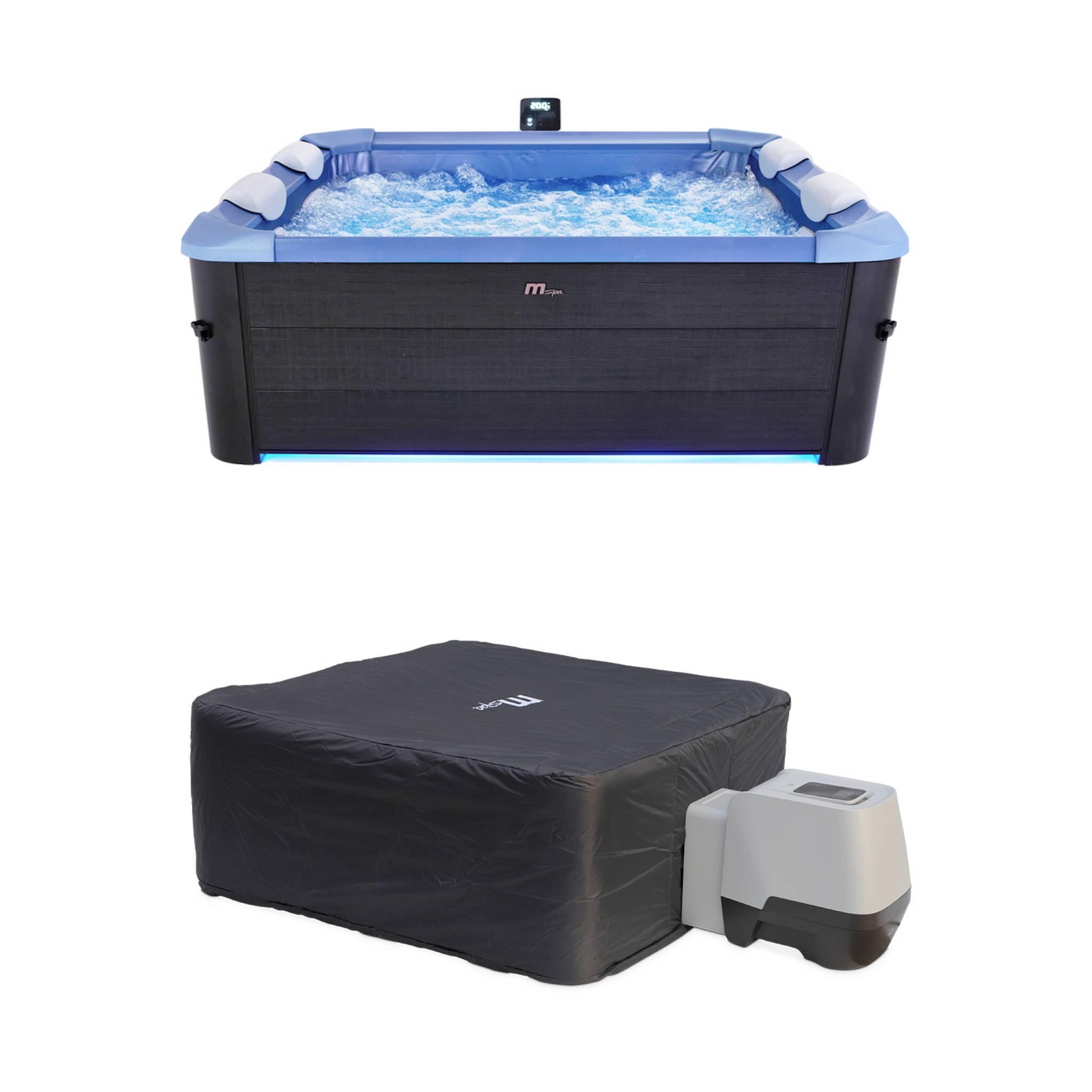 Spa rigide 6 personnes sapphire + housse thermique | sweeek 1/5
