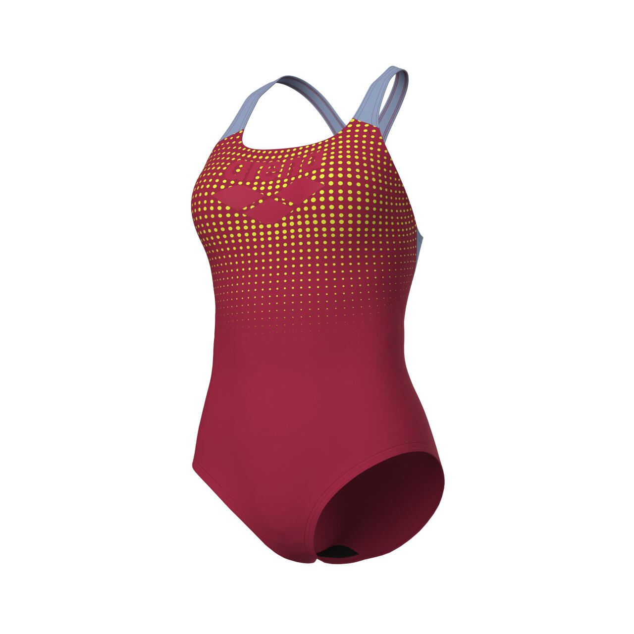 Badeanzug für Damen Arena Foggy Dots Swimsuit Swim Pro Back 4/7