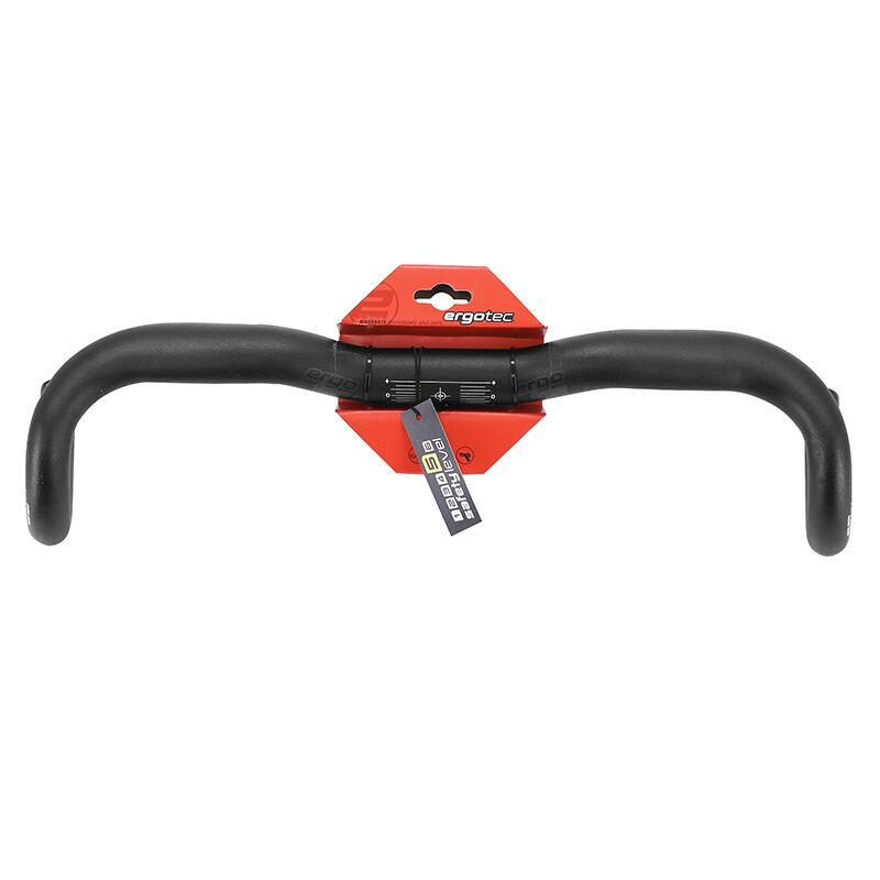 Coppia manubri per bici da corsa semi alzati ergotec randonneur alu Ergotec 4/7