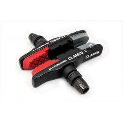 Paire de porte patin de frein asymetrique Clarks V-Brake