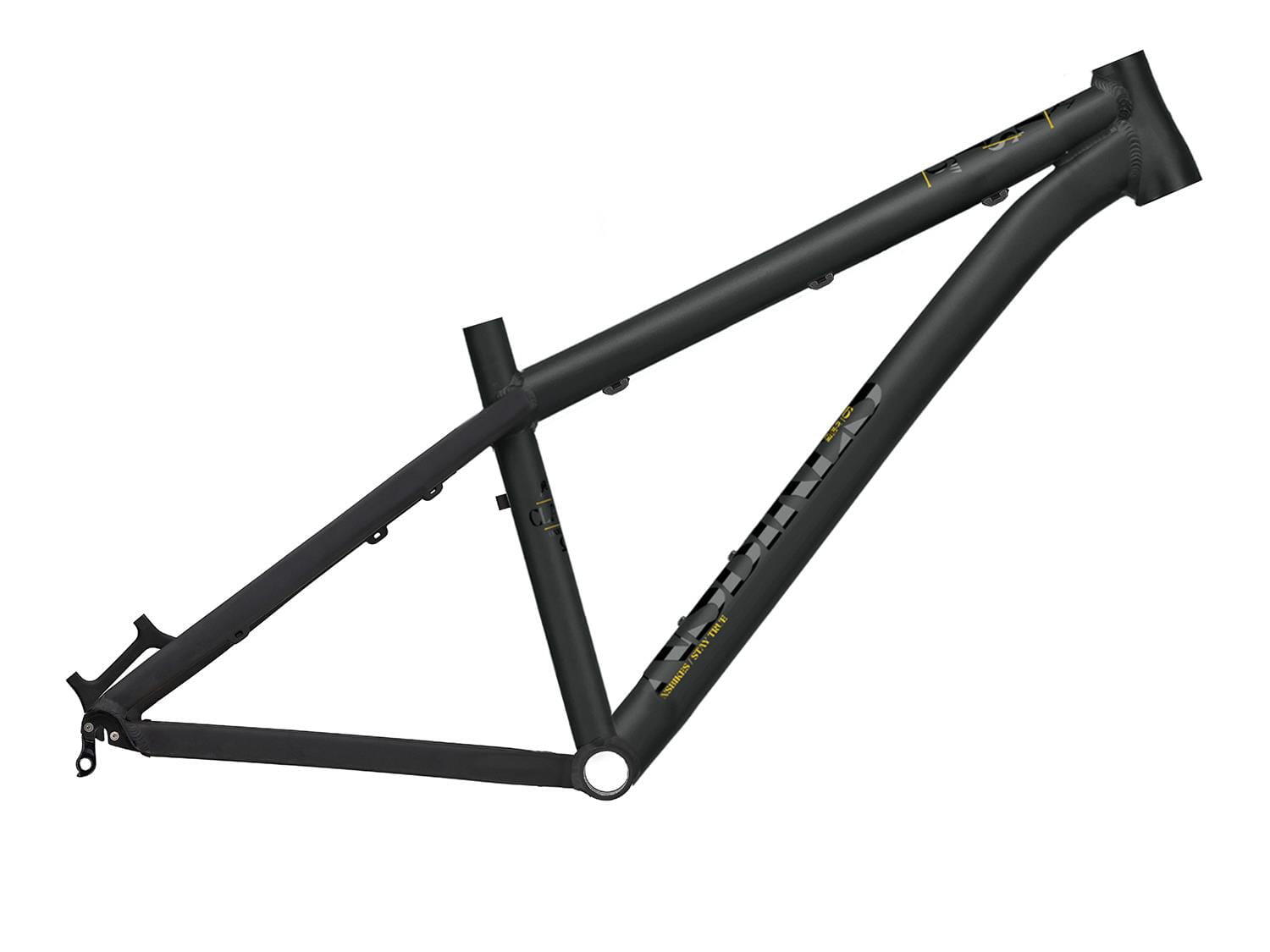 NS BIKES Clash V2 (allround/Fun - Alu) frame - mat zwart - M