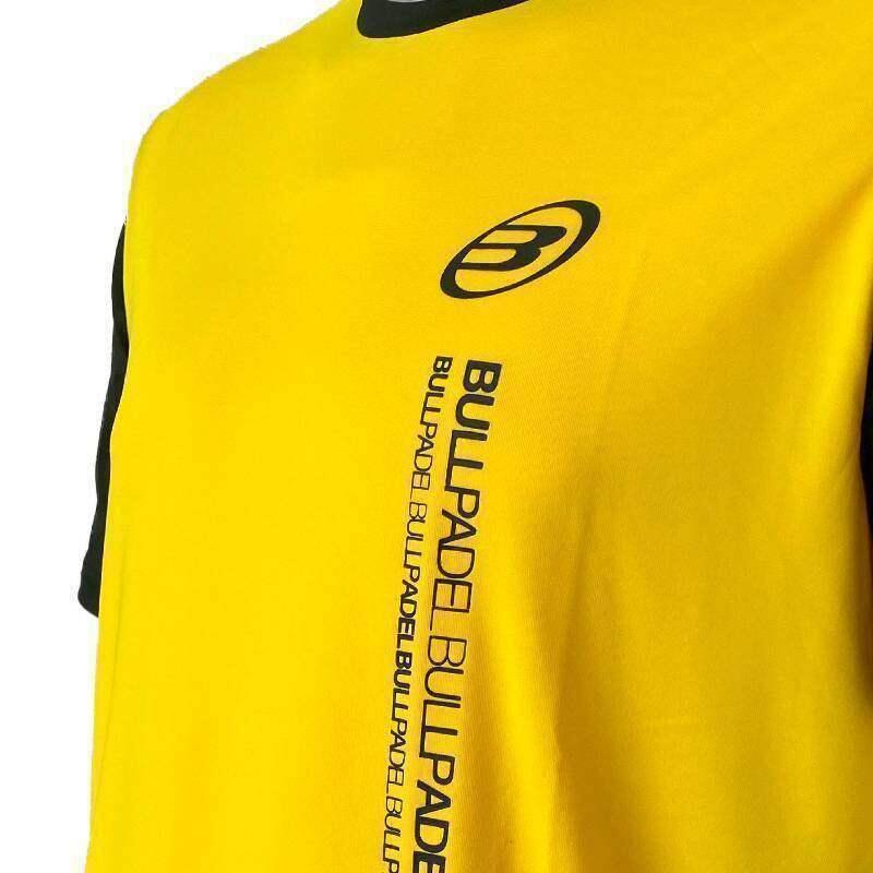 T-Shirt Bullpadel Smash Amarelo 2/5