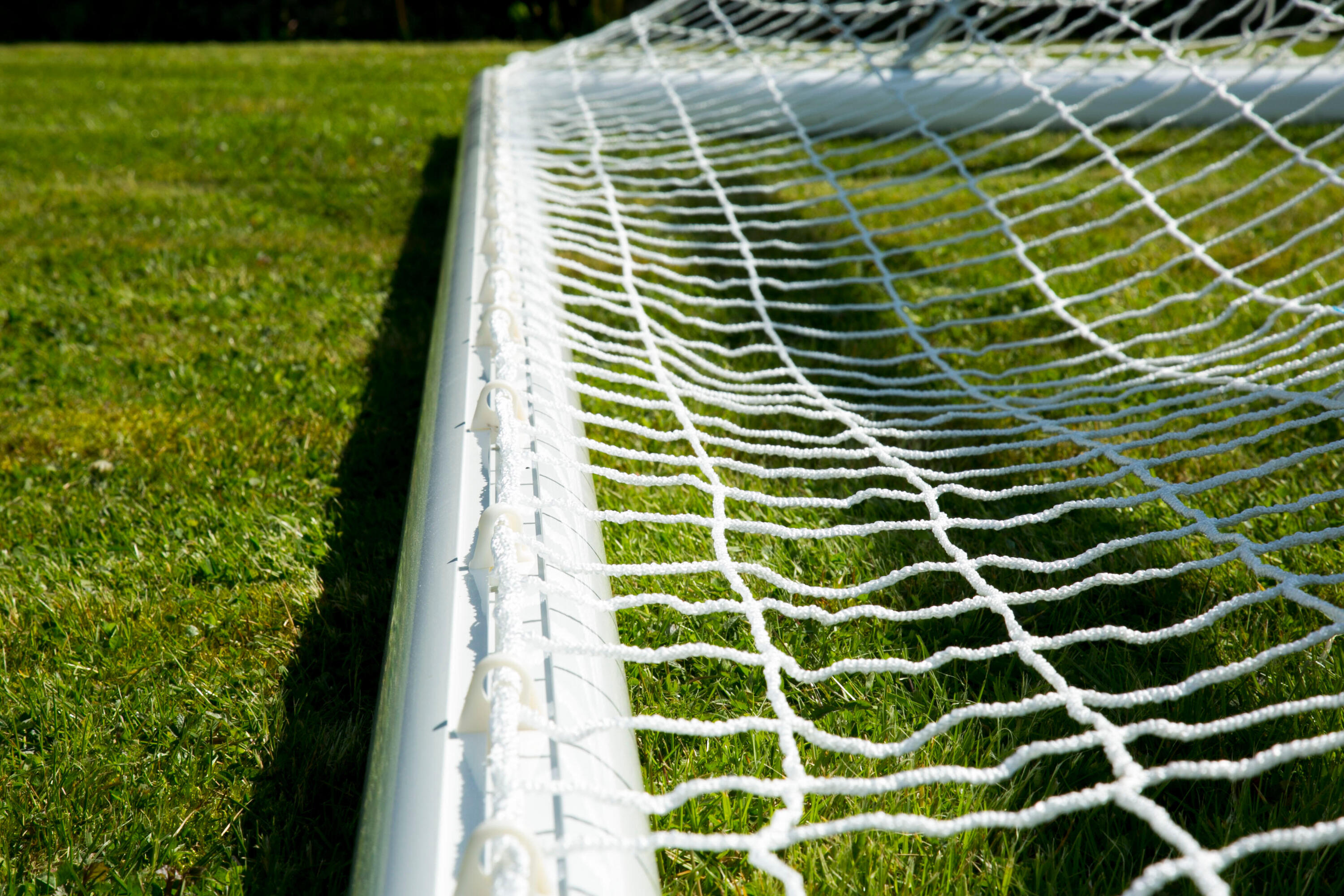 Filet 3mm de but de foot à 11 - Blanc - Pour but 7.32 x 2.44 x 0.8 x 1.5m 5/5