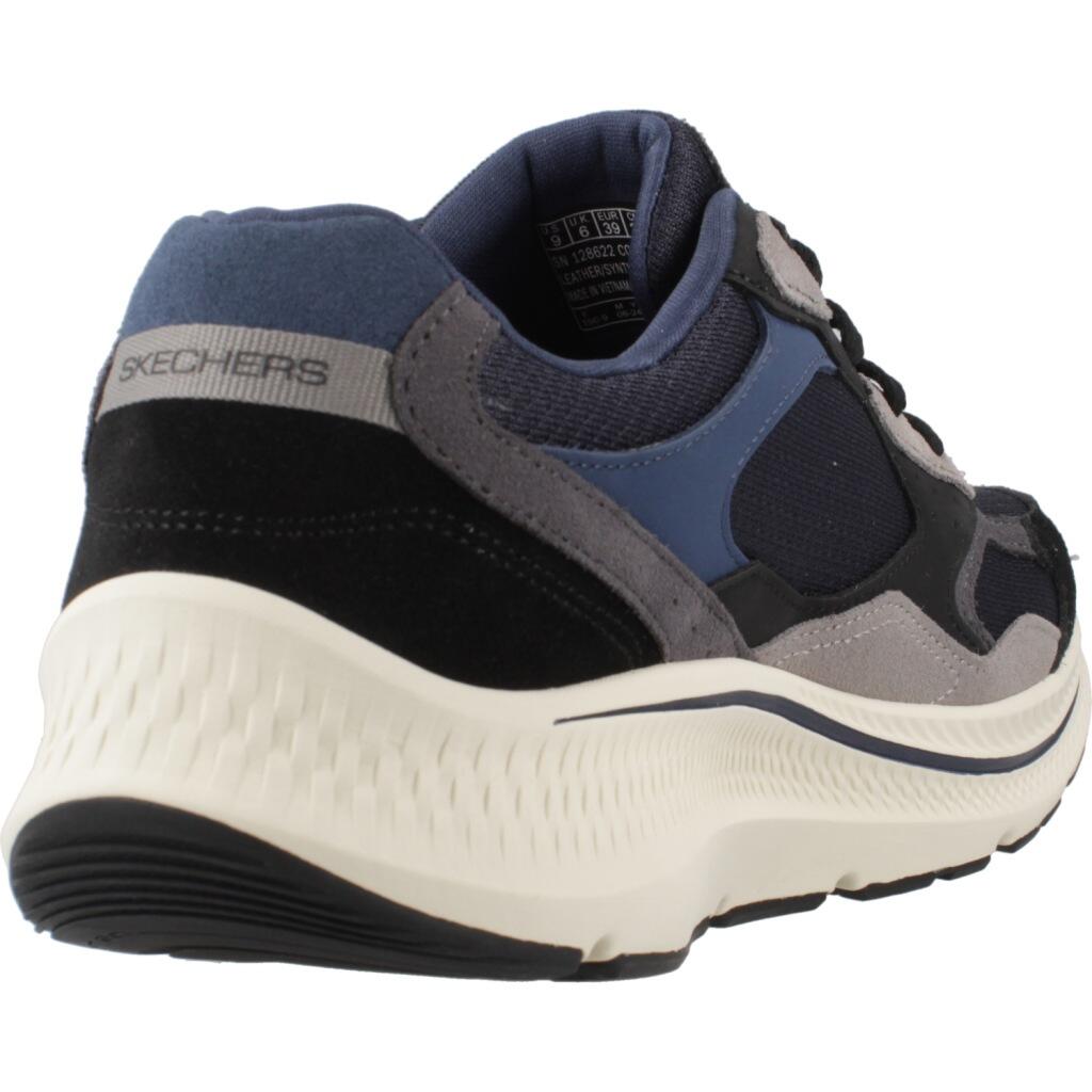 Baskets de course femme GO RUN CONSISTENT 2.0 RETRO STRIDE noir / bleu marine 3/5