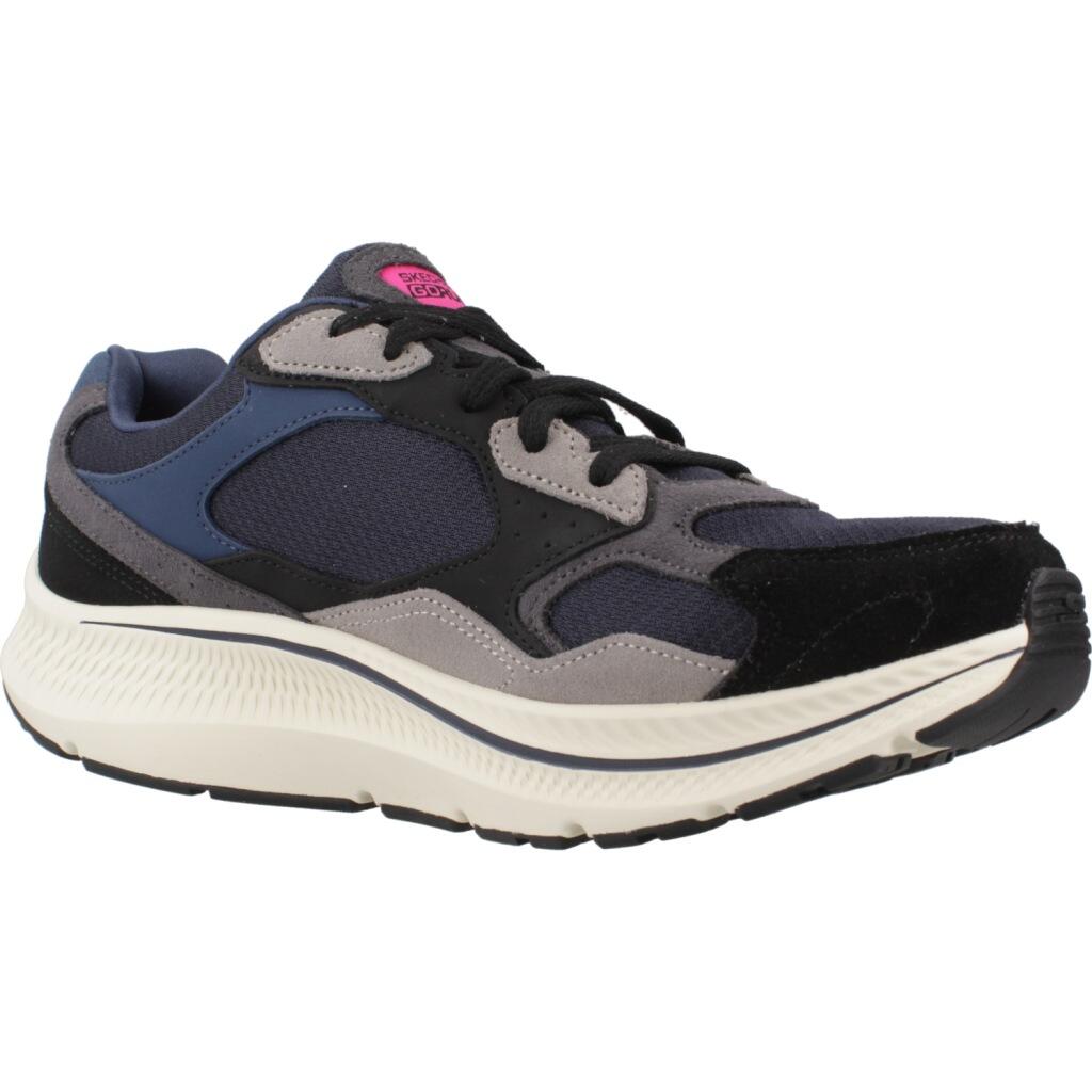 Baskets de course femme GO RUN CONSISTENT 2.0 RETRO STRIDE noir / bleu marine 5/5