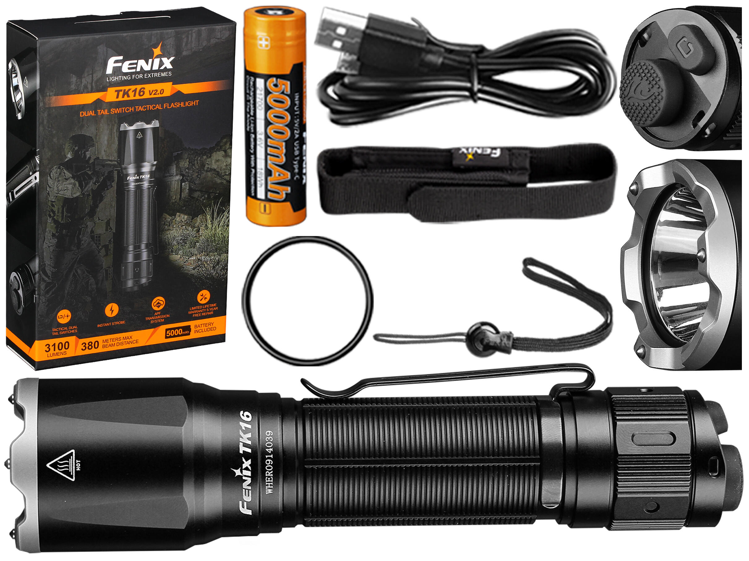 LED torch Fenix Lumens 4/7