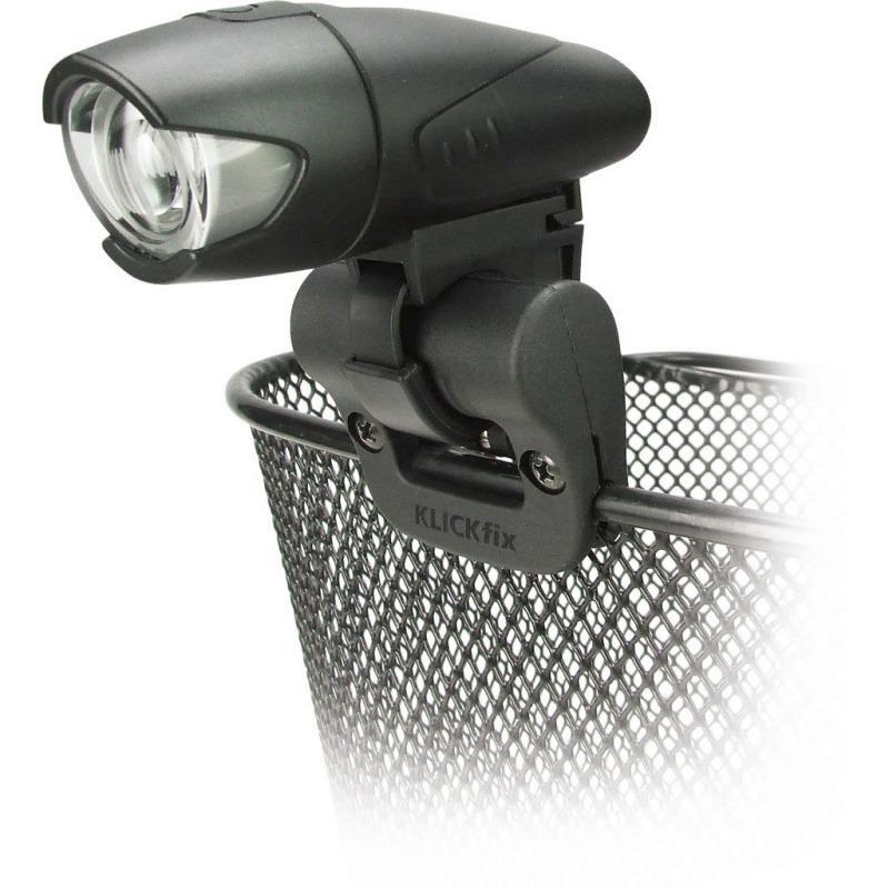 Verlichtingsbeugel met korfclip Klickfix 2/5