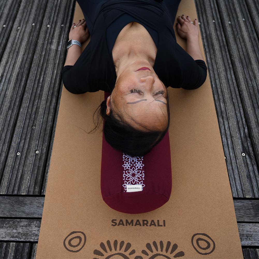 Yoga Bolster Kastanjebruin 6/7