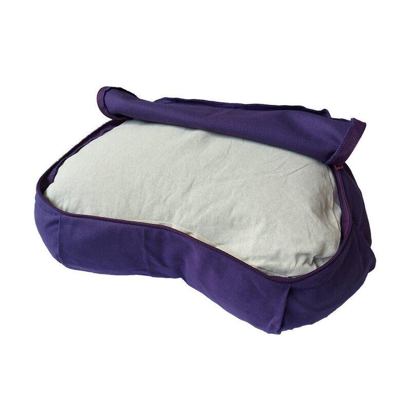 Pernă de meditație Crescent Violet 38x 25 x 14 cm