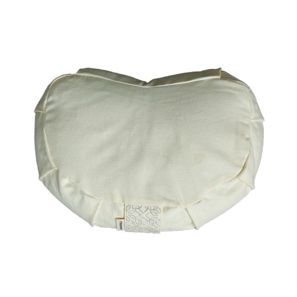 Samarali Crescent Meditation Cushion Ivory - 38 x 35 x 14 cm 2/5