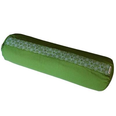 Yoga bolster groen