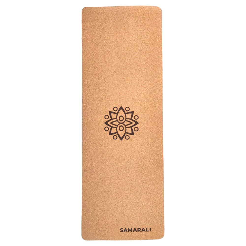 Tapete de yoga de cortiça clássica