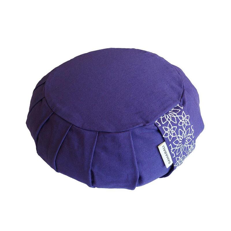 Set de meditație cu pernă Zafu Violet