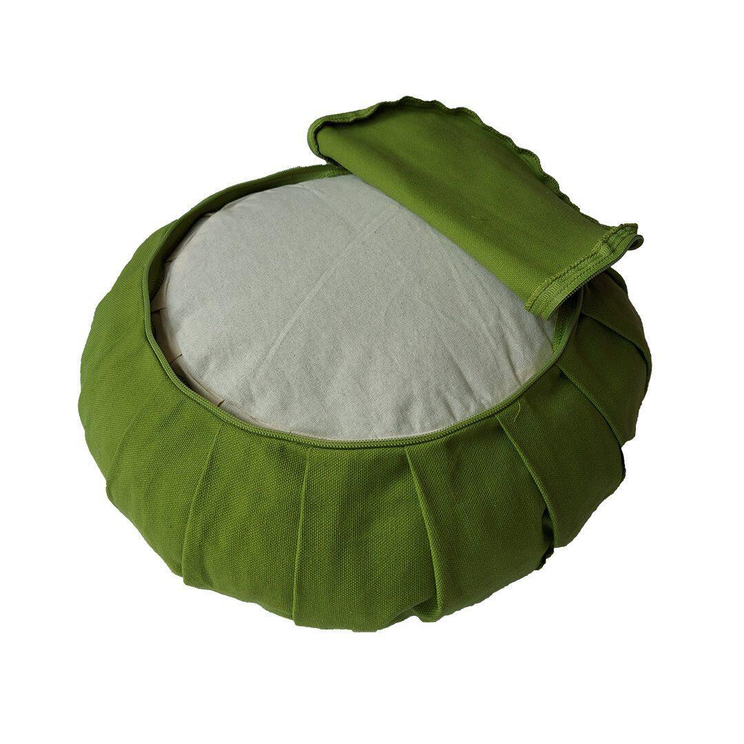 Samarali Meditation Cushion Zafu Green - 34 x 34 x 14 cm 2/7
