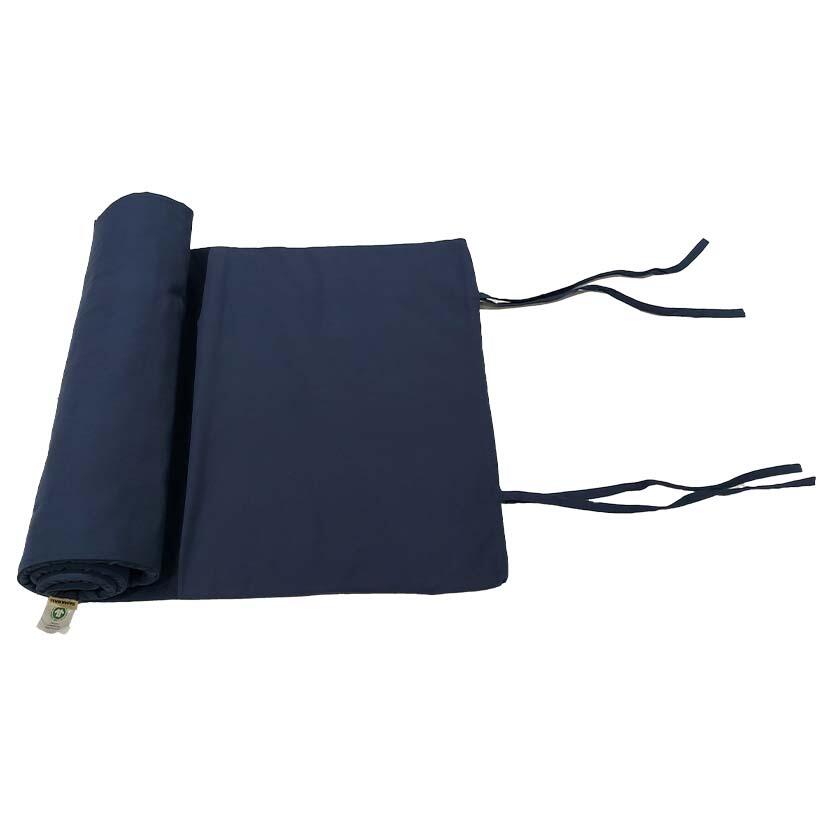 Tapete de Yoga de Algodón - Azul marino 2/6
