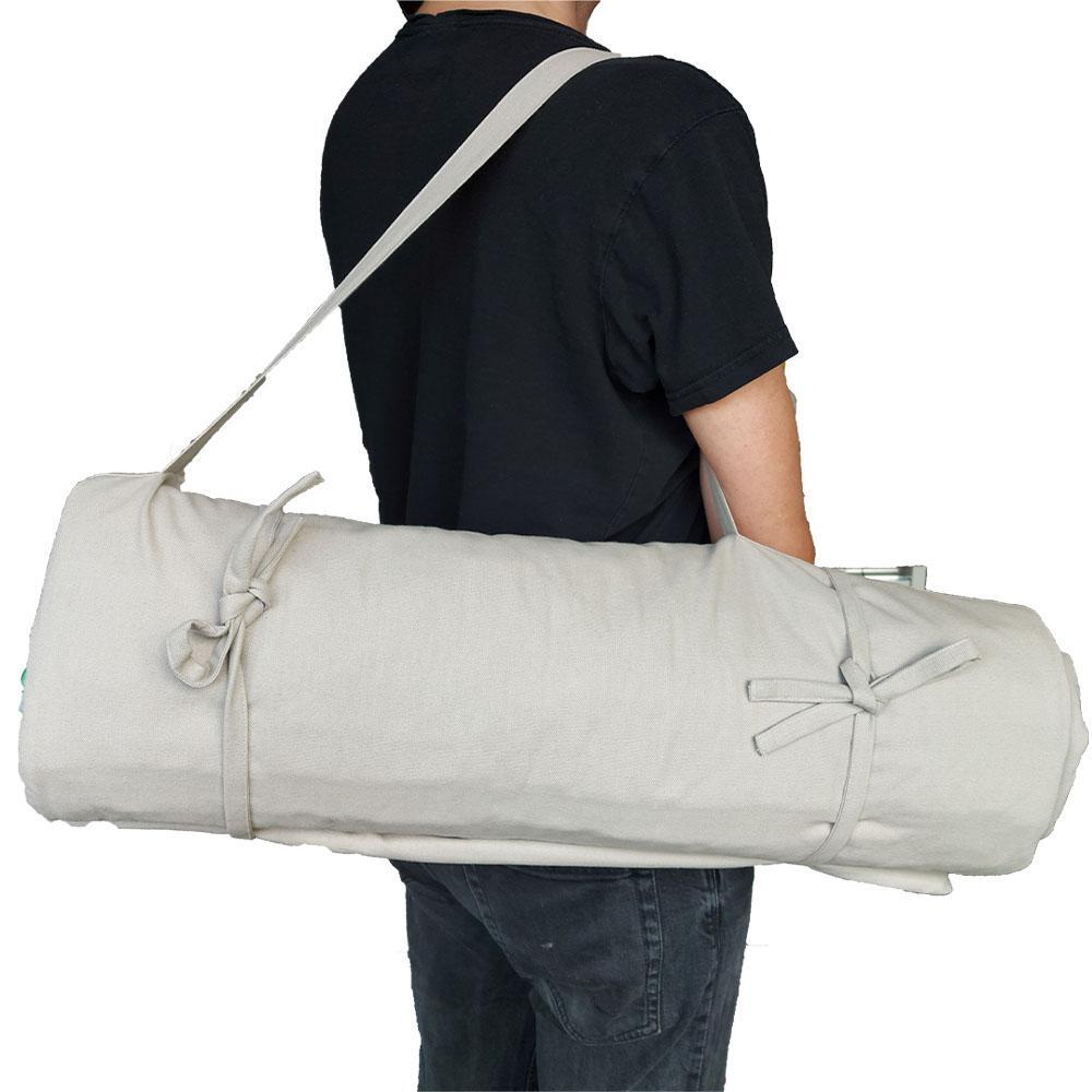 Tapis de yoga en coton - Château Gray 2/7