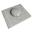 Samarali Set de méditation avec coussin Zafu Château Gray