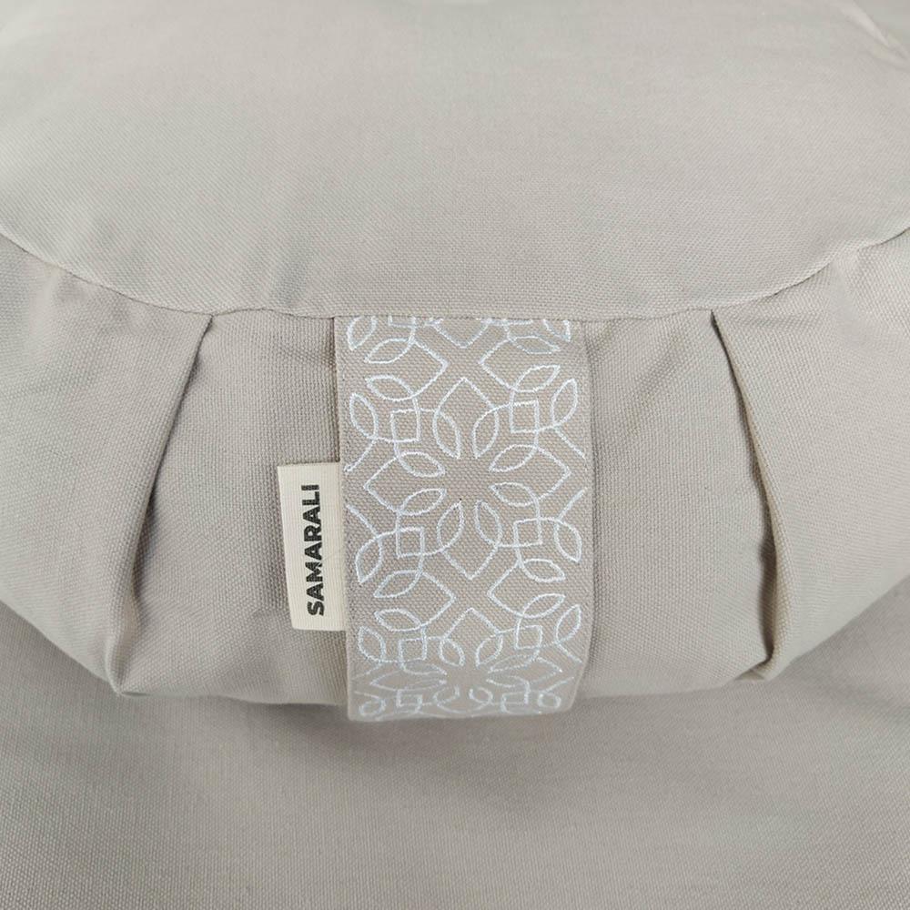 Samarali Crescent Meditation Cushion Chateau Grey - 38 x 35 x 14 cm 3/6