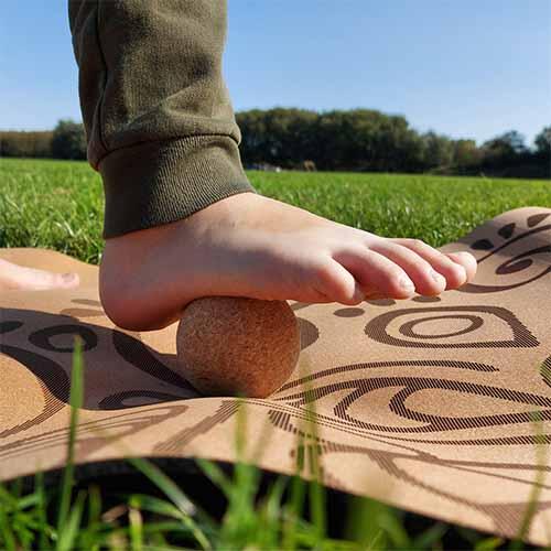 Boule de massage en liège 3/7