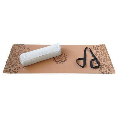 Yin yoga sets - zon - chateau grijs