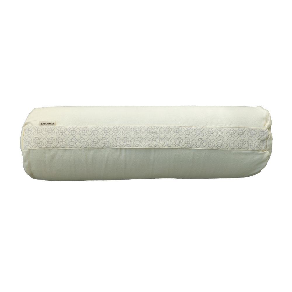 Samarali - Bolster Yoga Ivoire - Bolster - Beige|blanc - Taille Unique - Decathlon