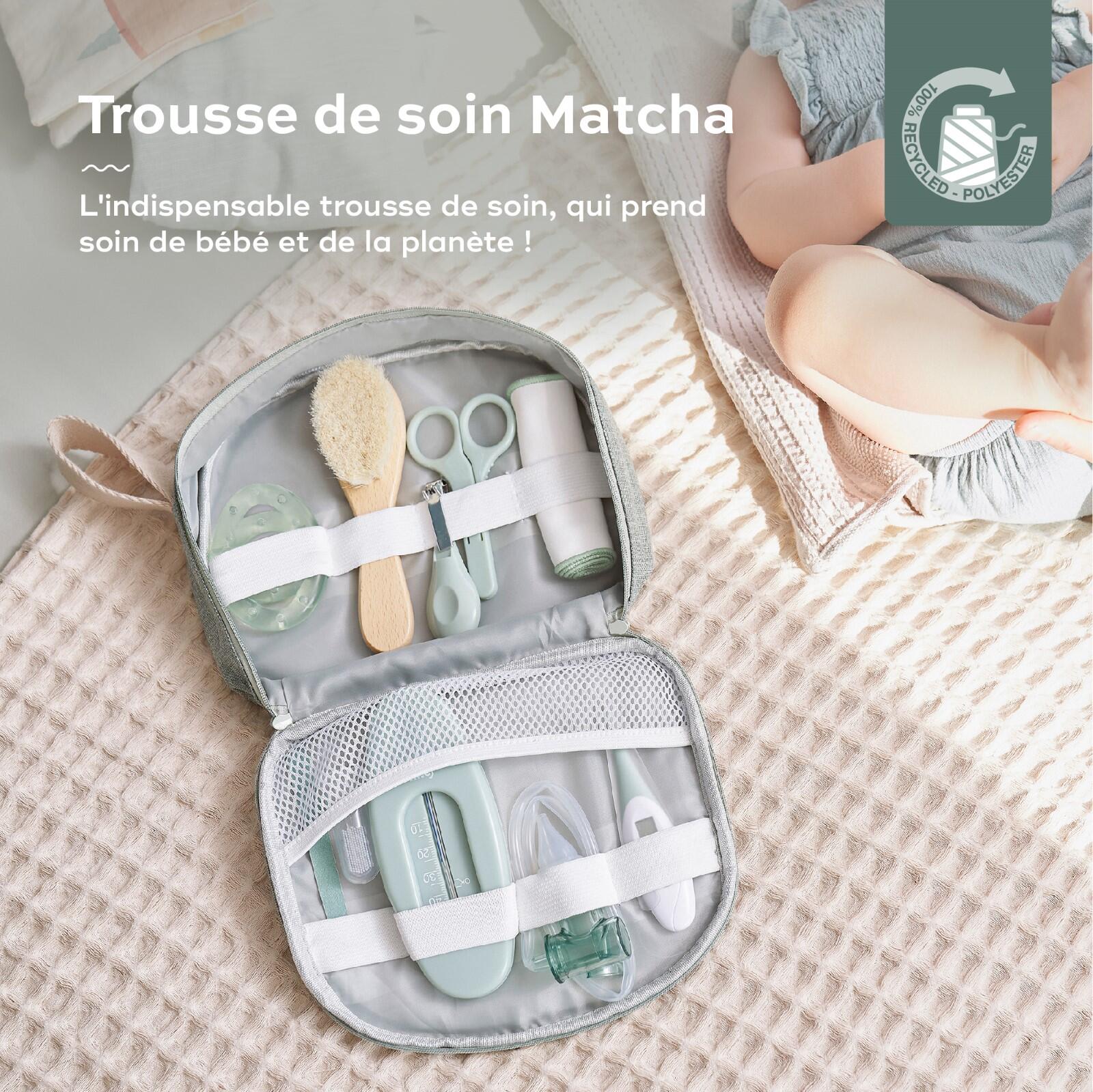 Trousse de soin 9 accessoires essentiels, kit complet - Matcha 2/4