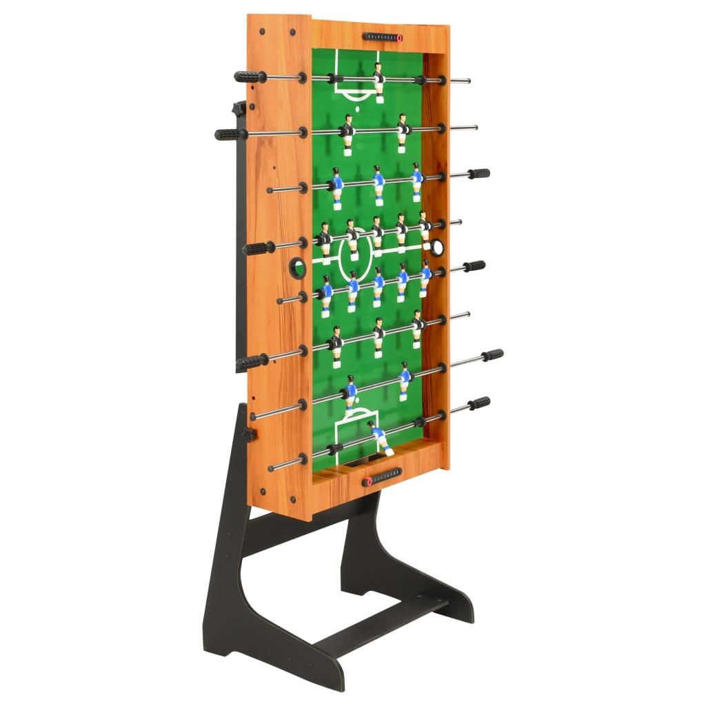 Futbolín plegable marrón claro 4/7