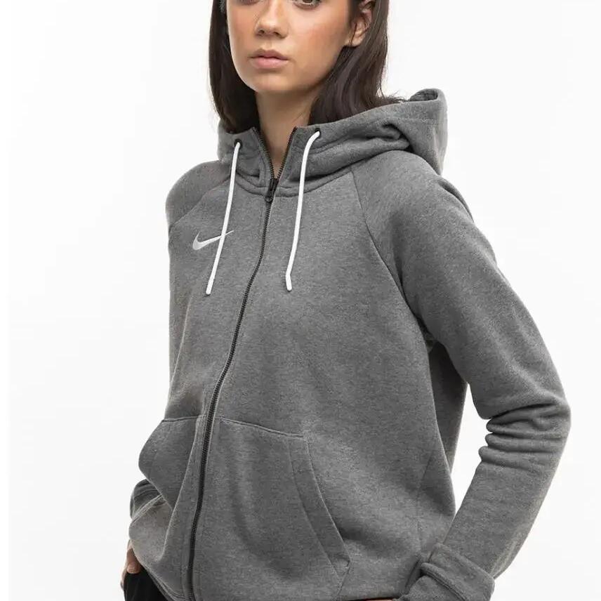 Womens/Ladies Park 20 Full Zip Hoodie (Grey)