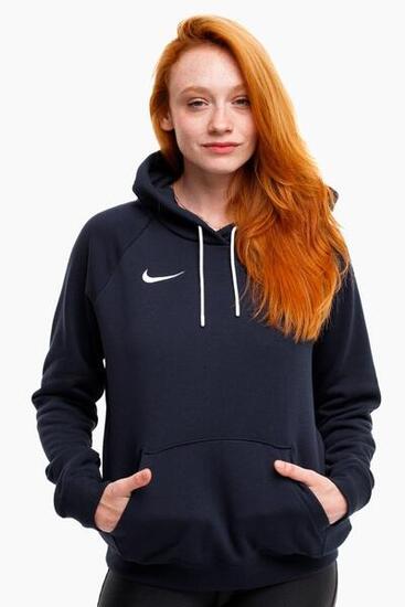 Felpa con cappuccio donna ( fleece) nike bianco