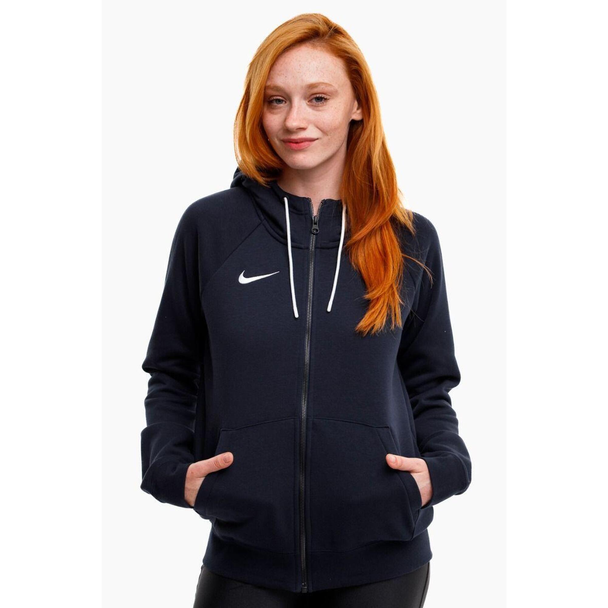 Nike - Sweat Universel Femmes Nike Park 20 Hoodie - Sweat-shirt - Blanc|bleu - 40 M - Decathlon