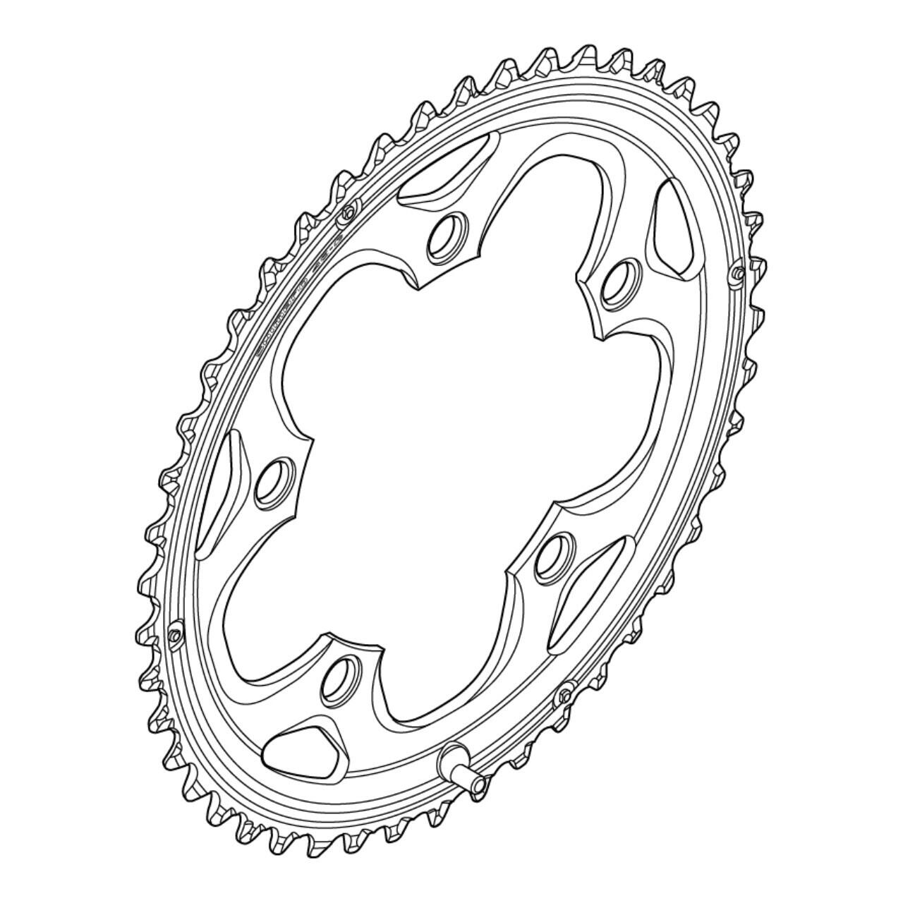 SHIMANO Vassoio Shimano FC-CX50