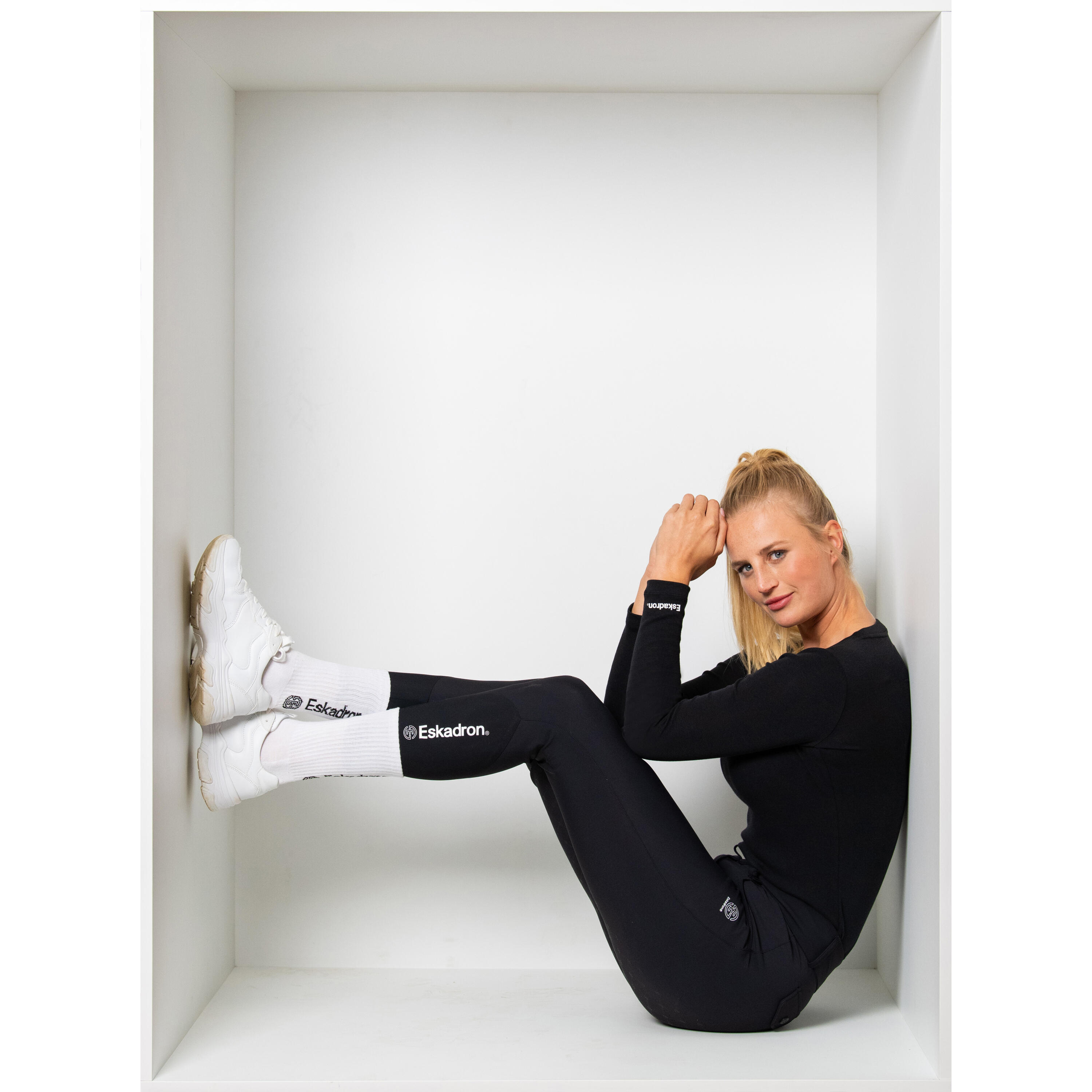 Reithose Damen Eskadron Riding Breeches Hose 4/7