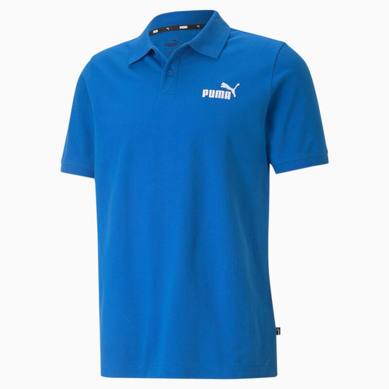 Essentials Pique Polo ing férfiak PUMA Medium Gray Heather