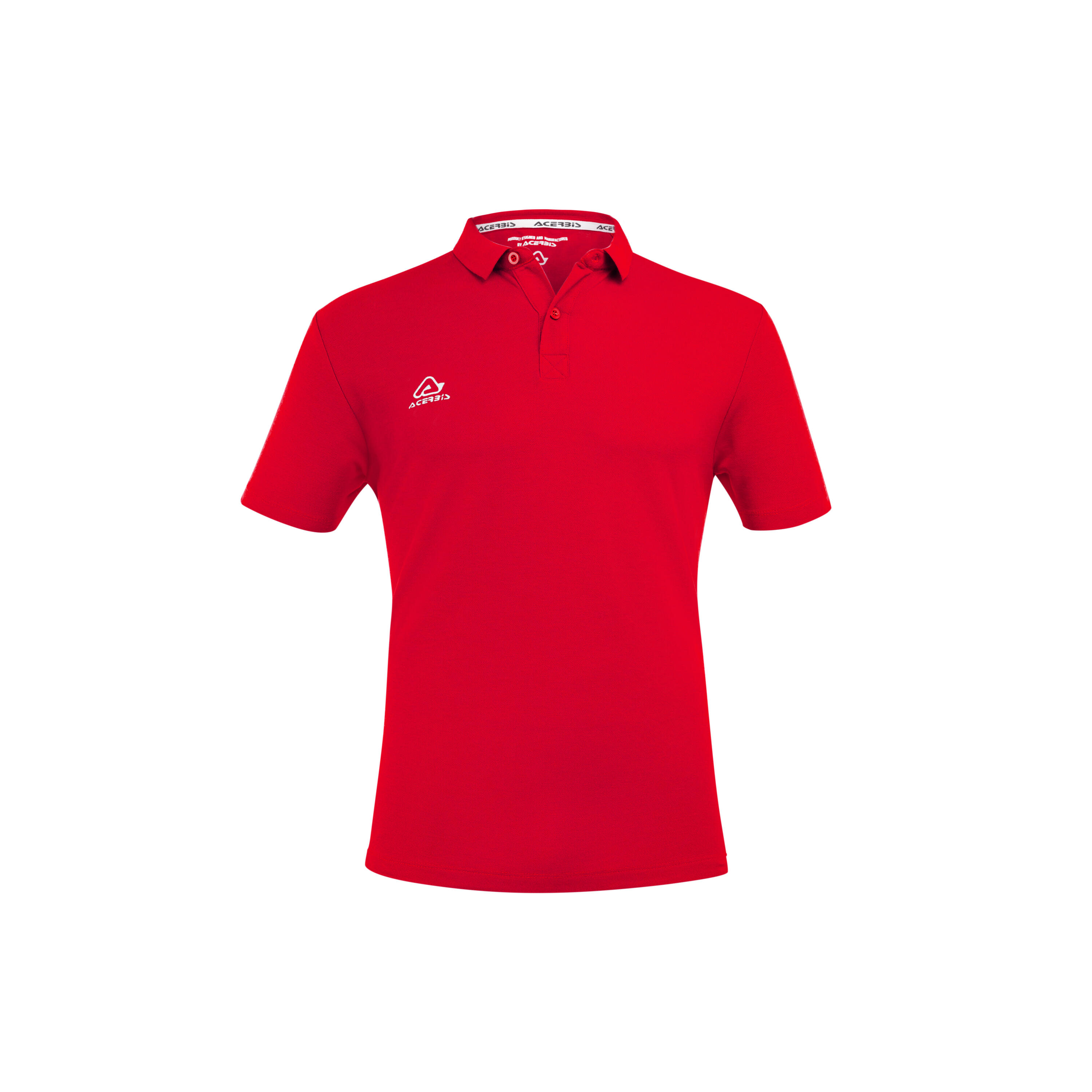 Acerbis - Polo Enfant Acerbis Atlantis - Polo Manches Courtes - Rouge - Decathlon