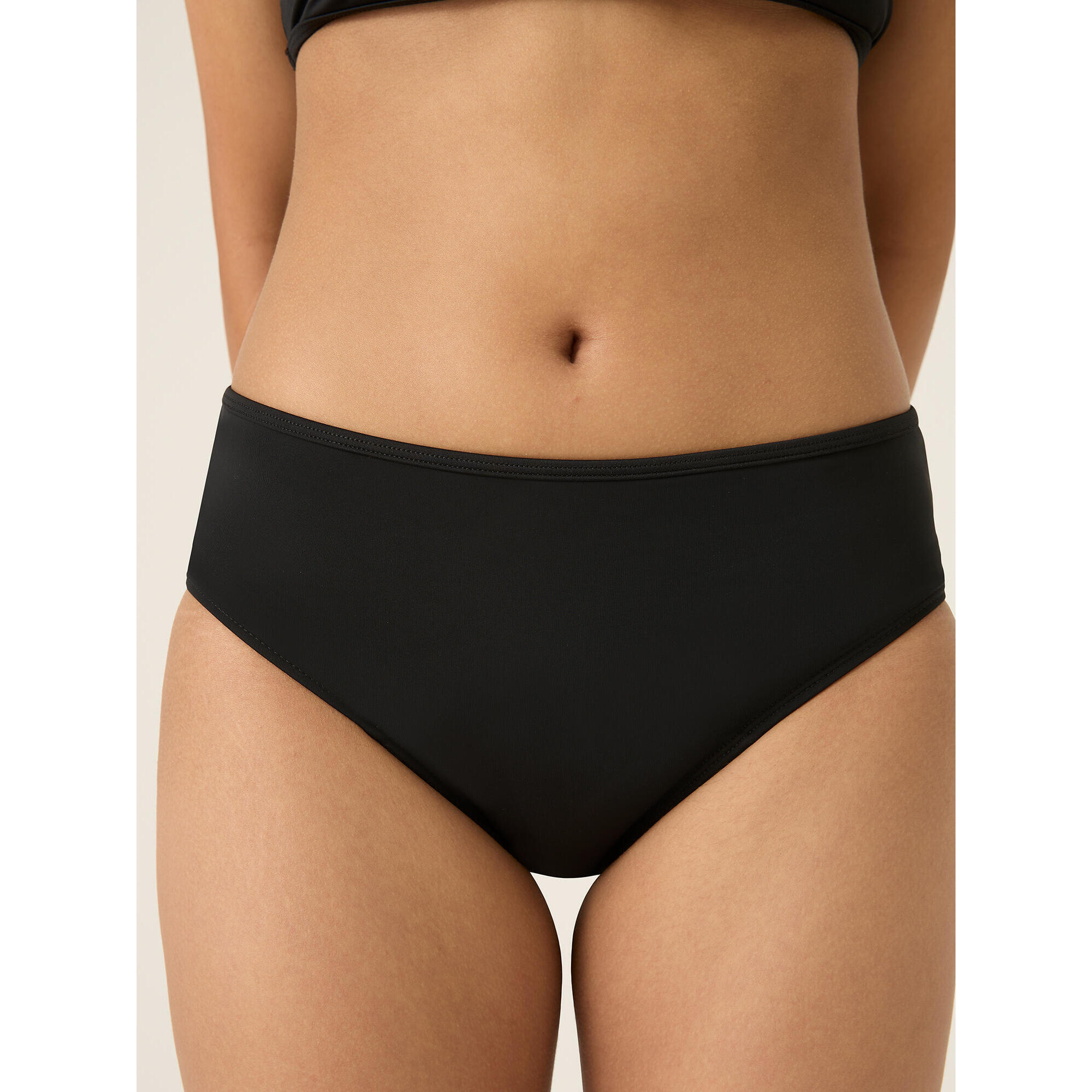Modibodi - Bas De Maillot De Bain Menstruel Pour Ados Flux 2 Tampons - Bas De Maillot De Bain (bikini) - Noir - 12 À 14 Ans - Decathlon