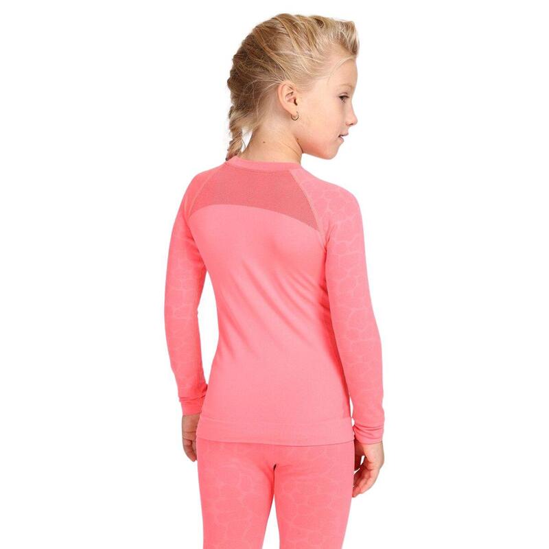 Bluza termica/Firstlayer KILPI Carol, Roz, Copii
