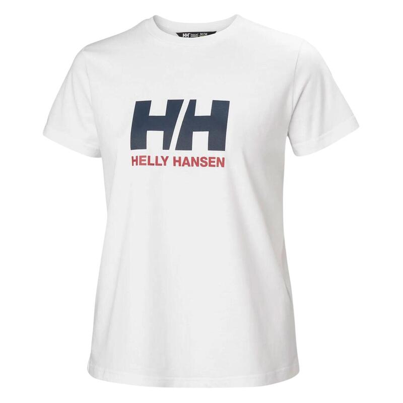 Camiseta de manga corta para mujer Helly hansen en color blanco