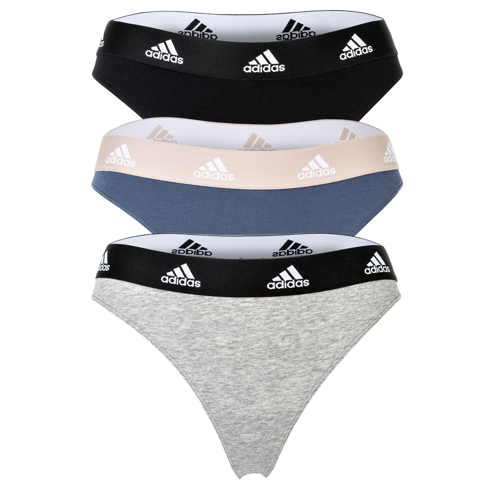 ADIDAS String Damen 3er Pack Stretch
