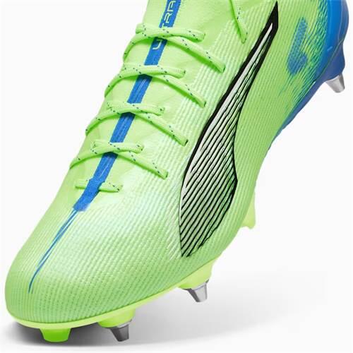 Crampons Puma Ultra 5 Ultimate MxSG Vert et bleu