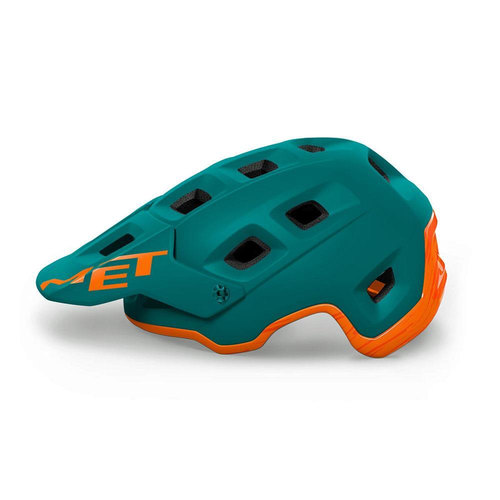 Casco MET Terranova - All-Mountain/Trail Verde Alpin Orazio|Lucido Opaco 2/5