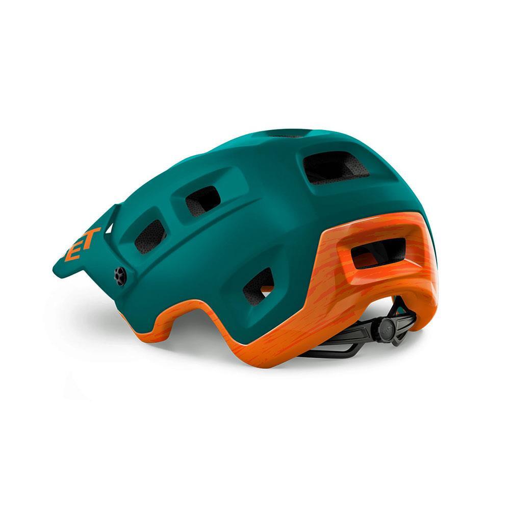 Casco MET Terranova - All-Mountain/Trail Verde Alpin Orazio|Lucido Opaco 3/5