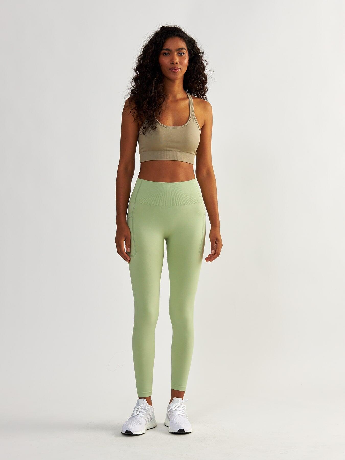 Legginsy fitness damskie Beshaped Lift Me Up z kieszeniami 7/8