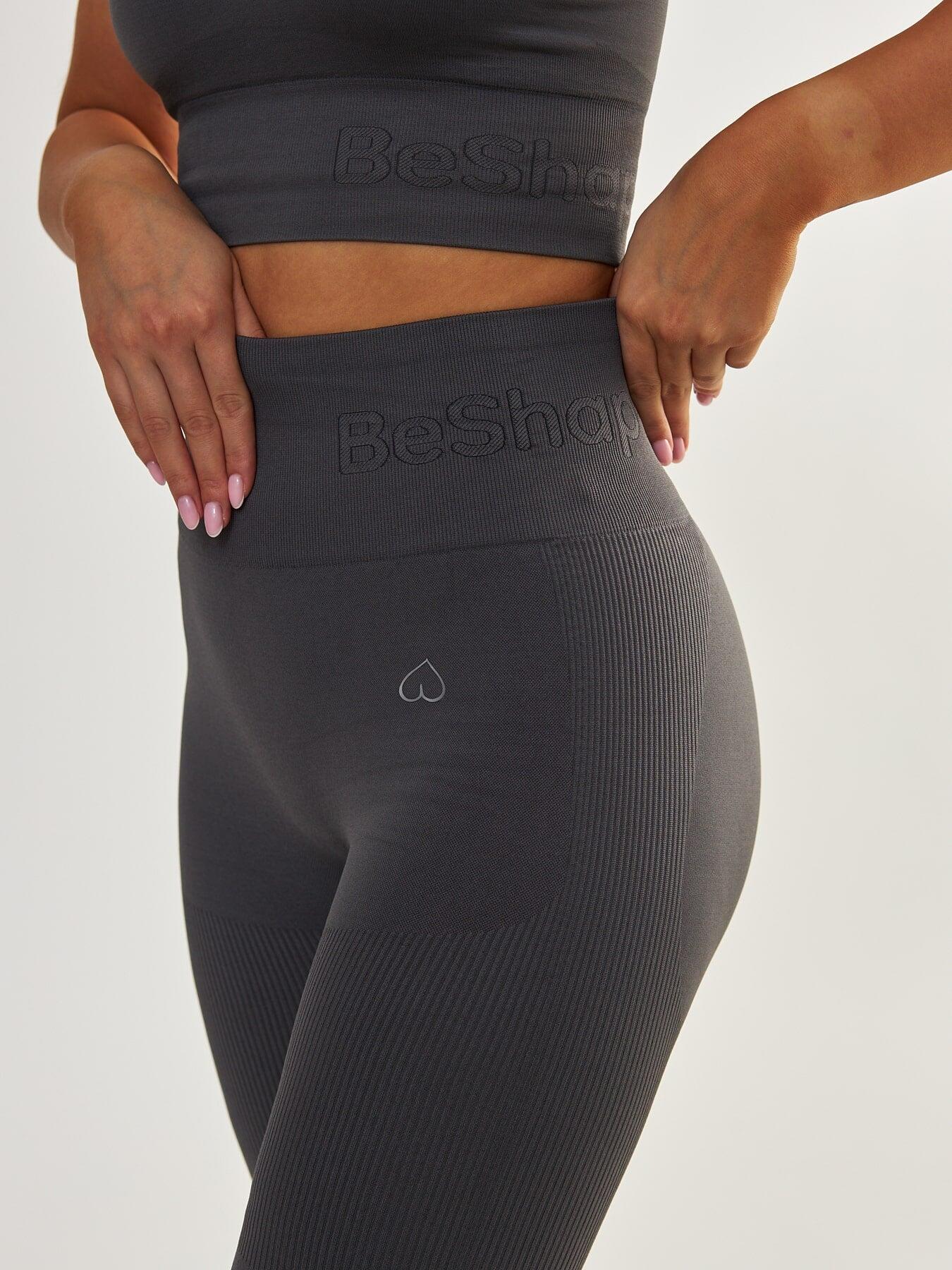 Legginsy fitness damskie Beshaped Body Boost modelujące 7/7